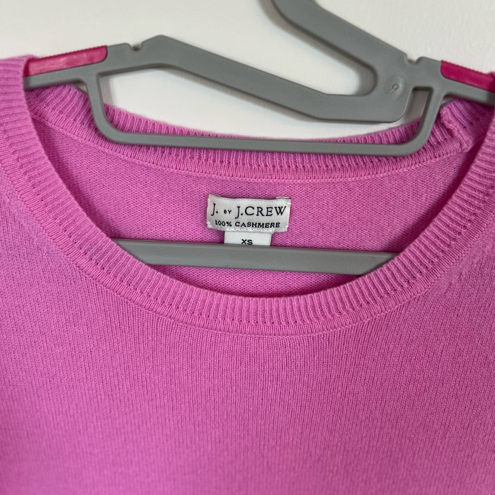 J Crew 100% cashmere short sleeve blouse!
